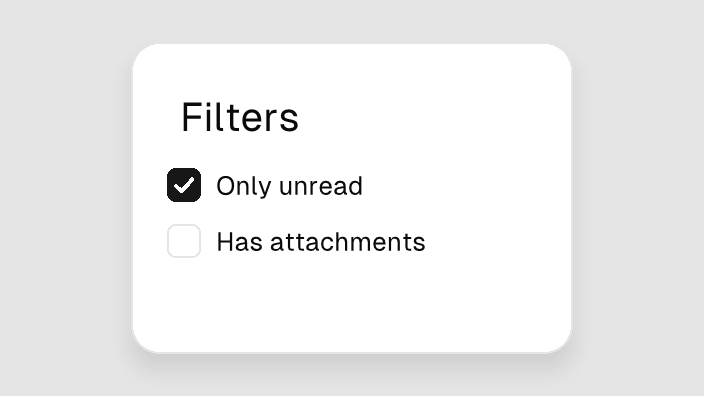 The Drawer component rendered by the engine (light theme)