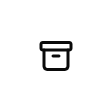 The archive icon (light theme)