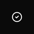 The check-circle icon (dark theme)