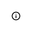 The info icon (light theme)