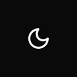 The moon icon (dark theme)