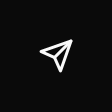 The send icon (dark theme)