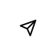The send icon (light theme)