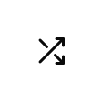 The shuffle icon (light theme)