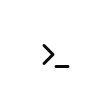 The terminal icon (light theme)