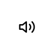The volume icon (light theme)