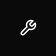 The wrench icon (dark theme)