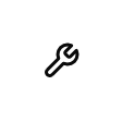 The wrench icon (light theme)