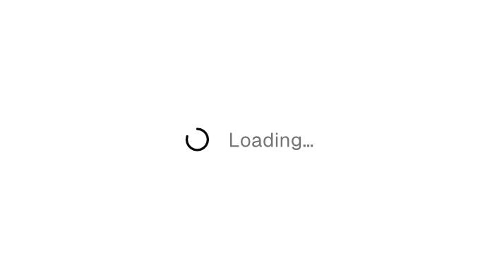 The Spinner component rendered by the engine (light theme)