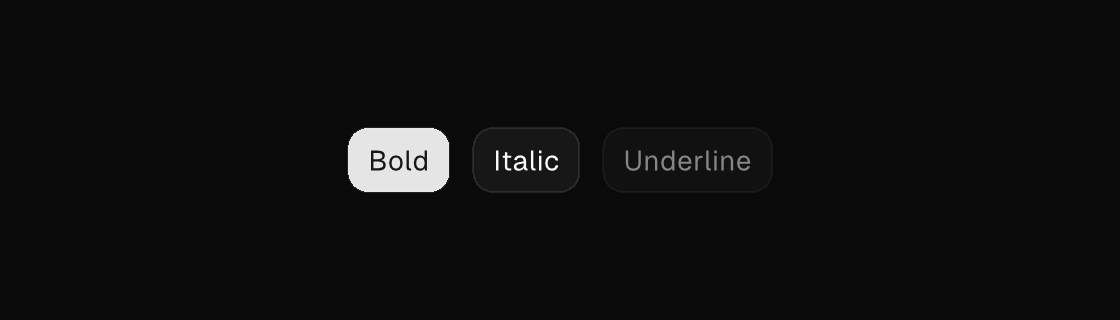 Toggles rendered by the engine (dark theme)