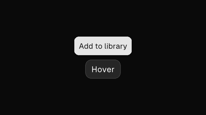 The Tooltip component rendered by the engine (dark theme)