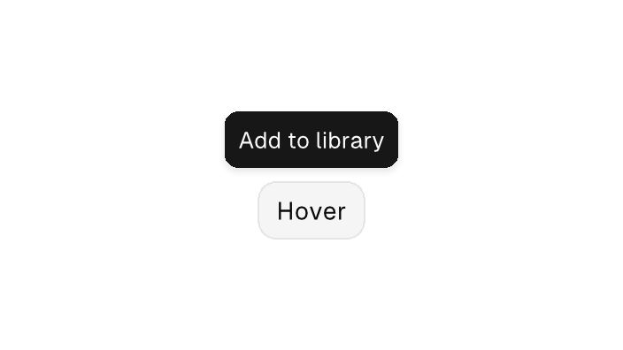 The Tooltip component rendered by the engine (light theme)